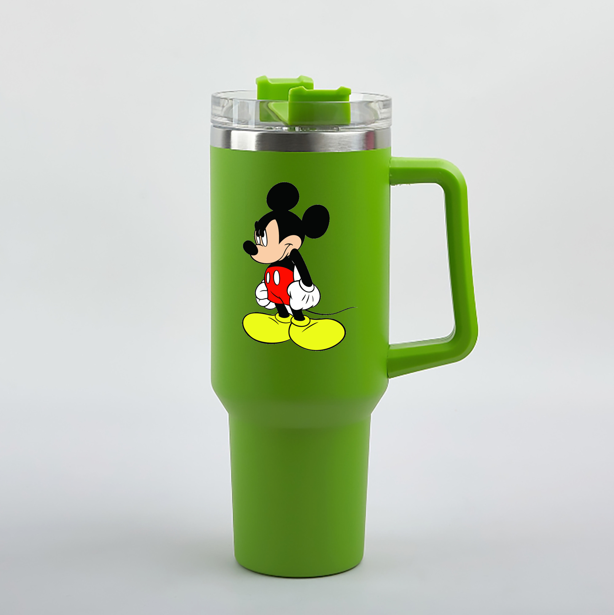 （画像用） ミッキーマウス Mickey Mouse 1200mL車用タンブラー（カラープリント）